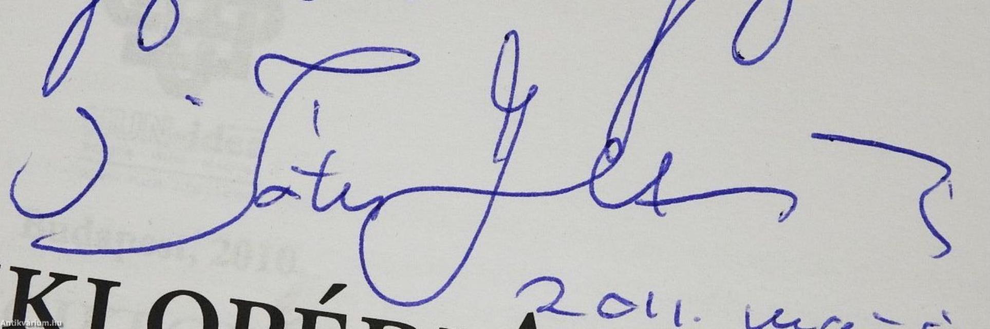 Kisenciklopédia 10. (dedikált példány)