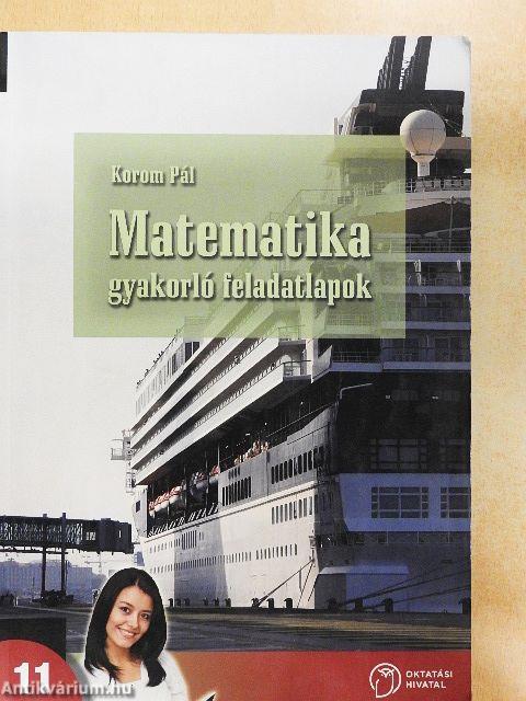 Matematika gyakorló feladatlapok 11.