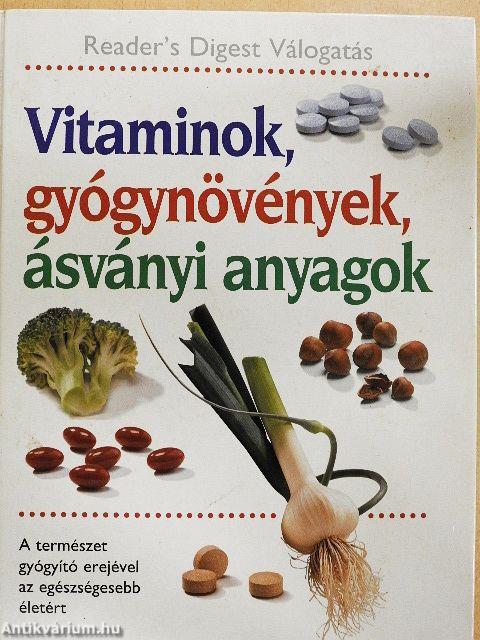 Vitaminok, gyógynövények, ásványi anyagok