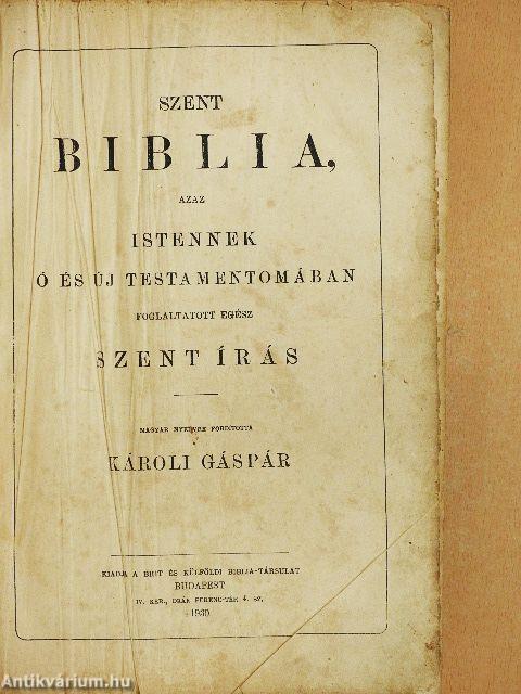 Szent Biblia