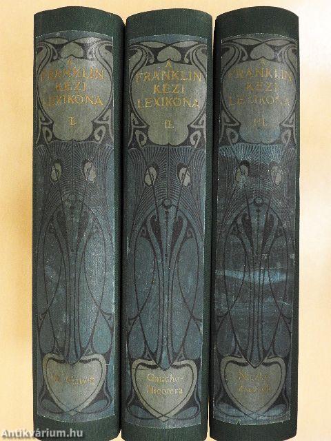 A Franklin kézi lexikona I-III.