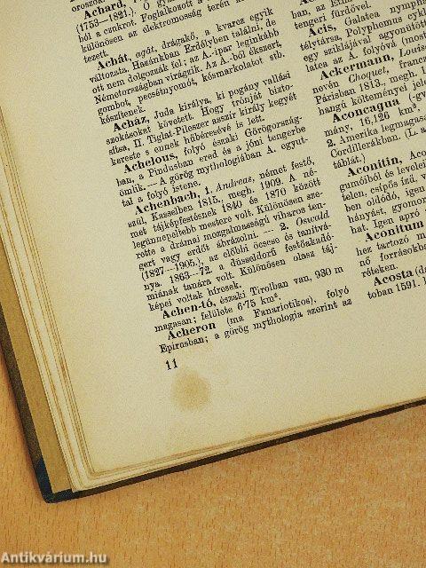 A Franklin kézi lexikona I-III.