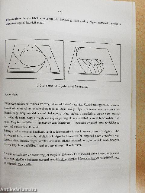 A rézfóliás (Tiffany) díszműüvegezés alapismeretei