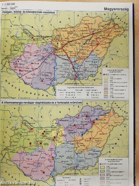 Középiskolai földrajzi atlasz