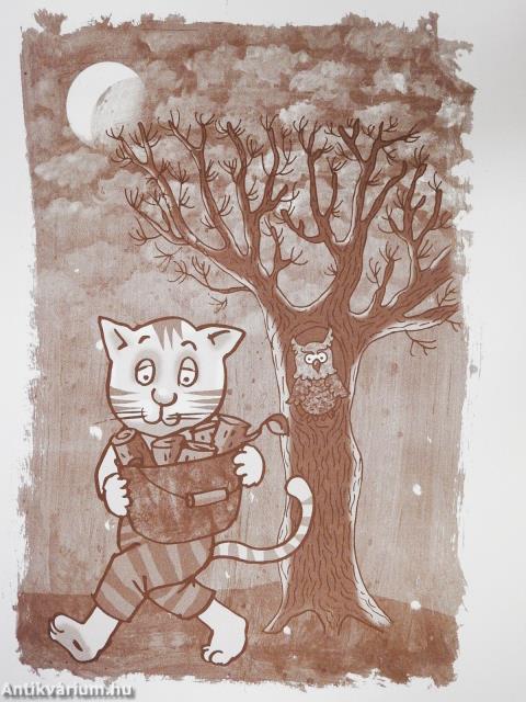 Az éhes kiscica kalandjai (dedikált példány)