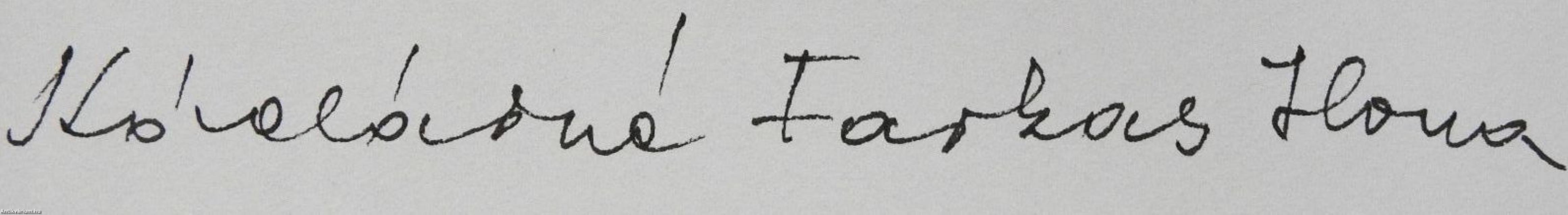 "Kell ott fenn egy ország..." (dedikált példány)