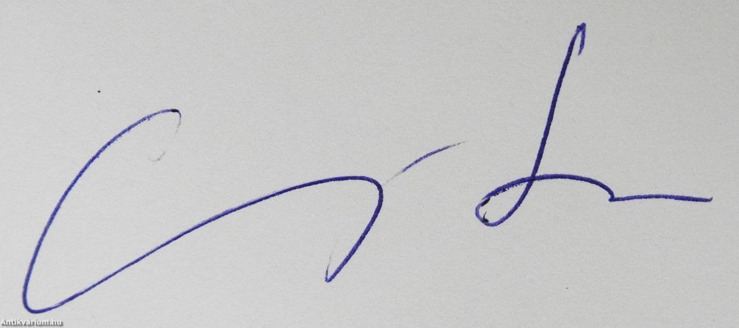 A fejlődés természete (dedikált példány)