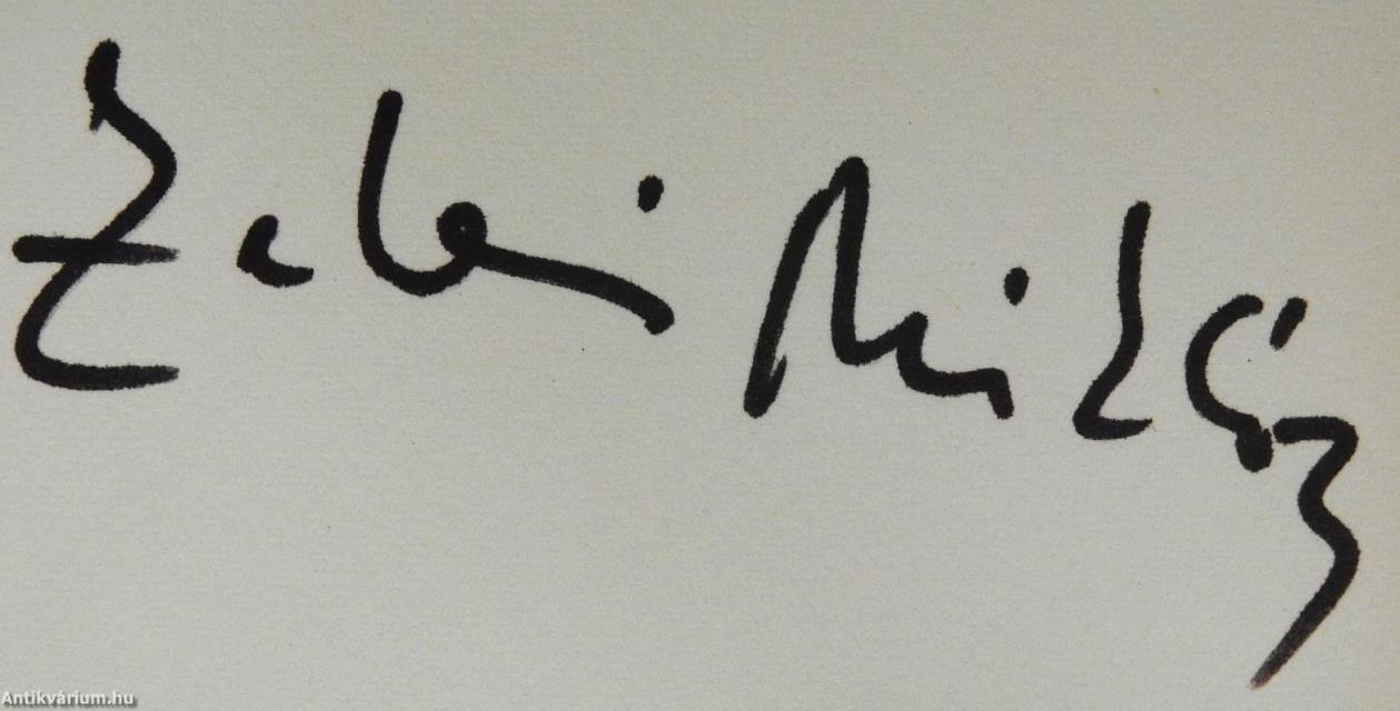 Alapítólevél (dedikált példány)