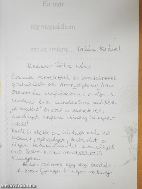 Ispiláng (dedikált példány)