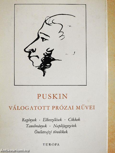 Puskin válogatott prózai művei