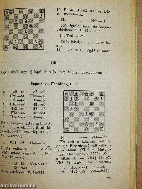 175 új megnyitási sakkcsapda