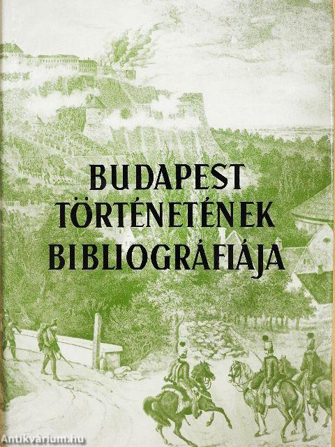 Budapest történetének bibliográfiája V.