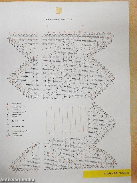 Horgolt függönyök és párnák