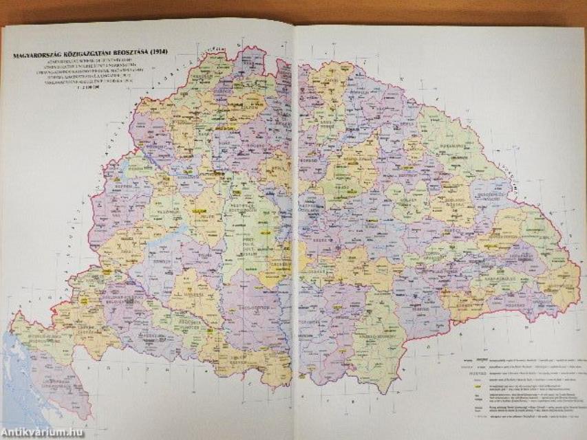 A történelmi Magyarország atlasza és adattára 1914
