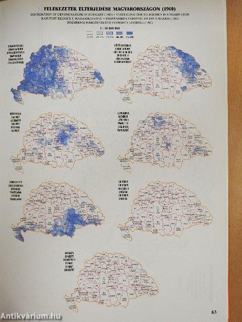 A történelmi Magyarország atlasza és adattára 1914