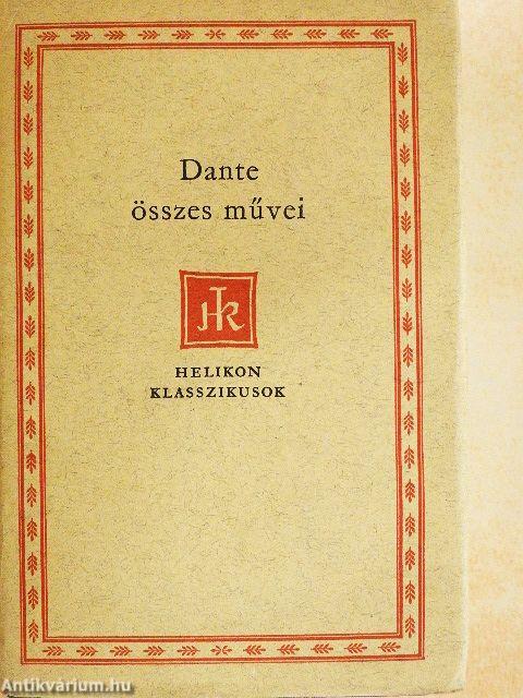 Dante összes művei