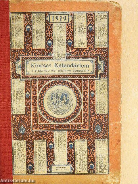 Kincses Kalendáriom 1919