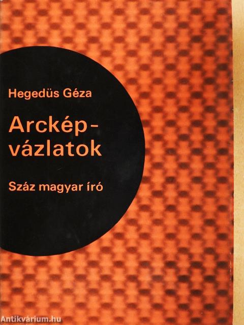 Arcképvázlatok (dedikált példány)