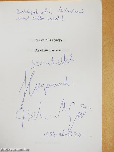 Az éltető masszázs (dedikált példány)