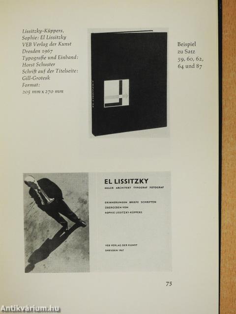 Hundertundein Sätze zur Buchgestaltung (dedikált példány)