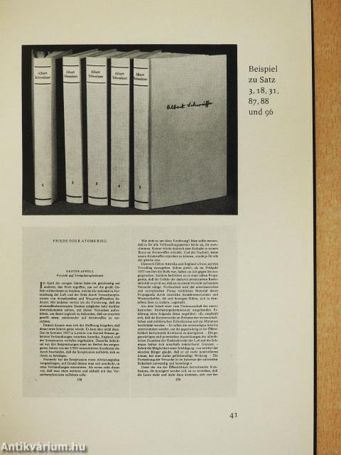 Hundertundein Sätze zur Buchgestaltung (dedikált példány)