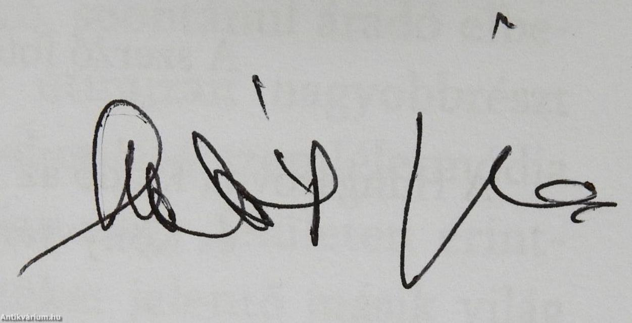 Évek tornya (dedikált példány)