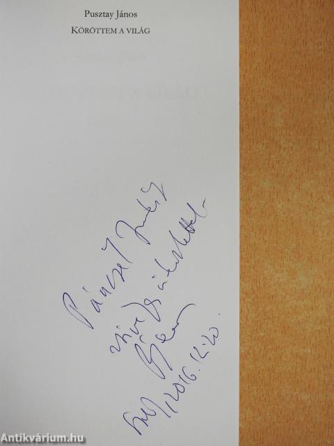 Köröttem a világ (dedikált példány)