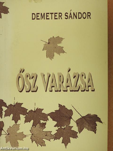 Ősz varázsa (dedikált példány)