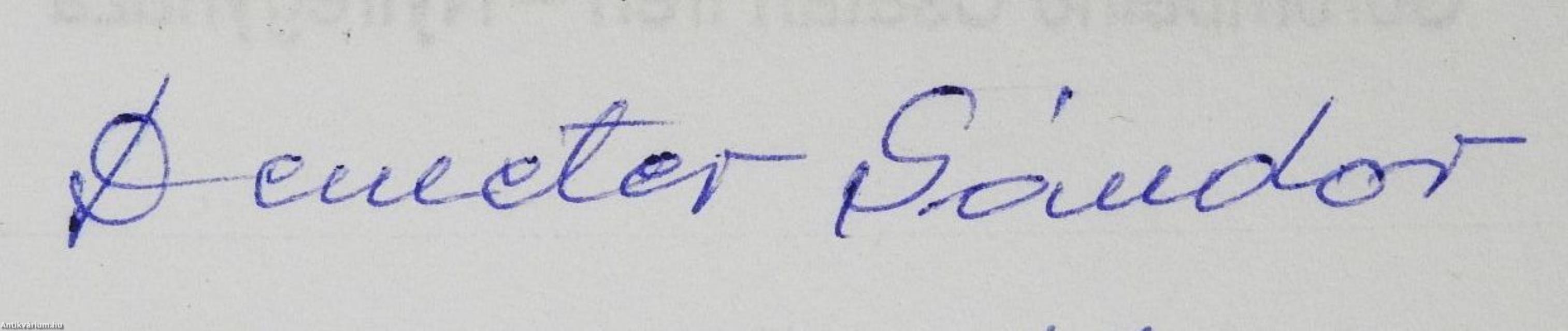 Ősz varázsa (dedikált példány)