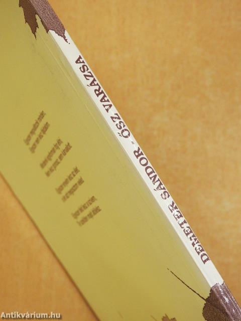 Ősz varázsa (dedikált példány)