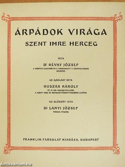 Árpádok virága