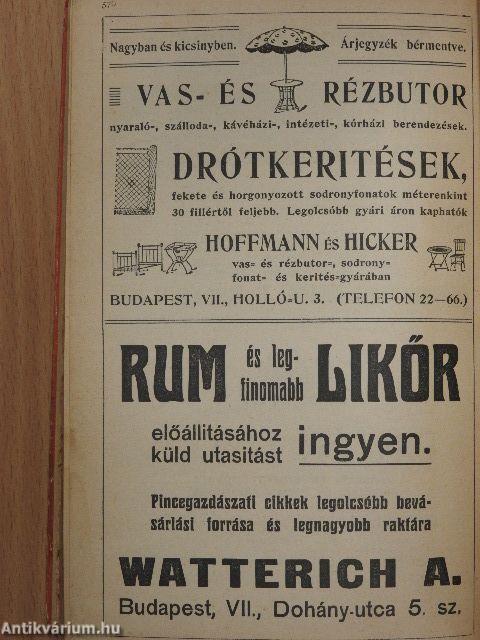 Kincses Kalendáriom 1912