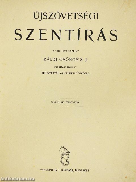 Újszövetségi Szentírás