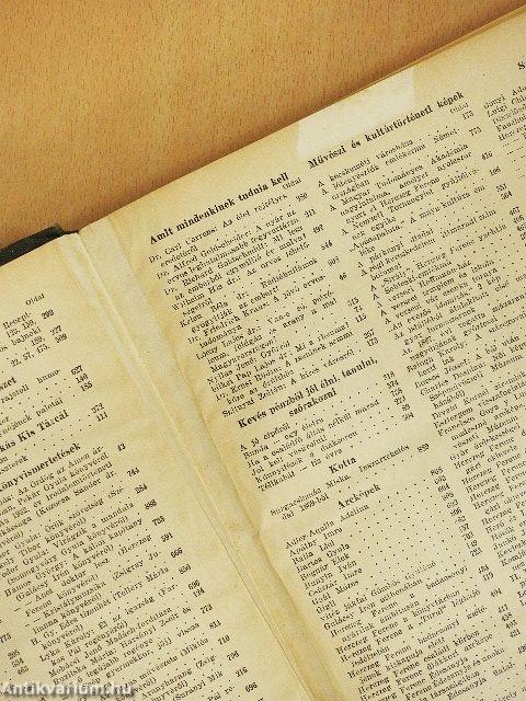 Uj Idők 1933. július-december (fél évfolyam)