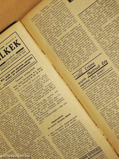 Uj Idők 1933. július-december (fél évfolyam)