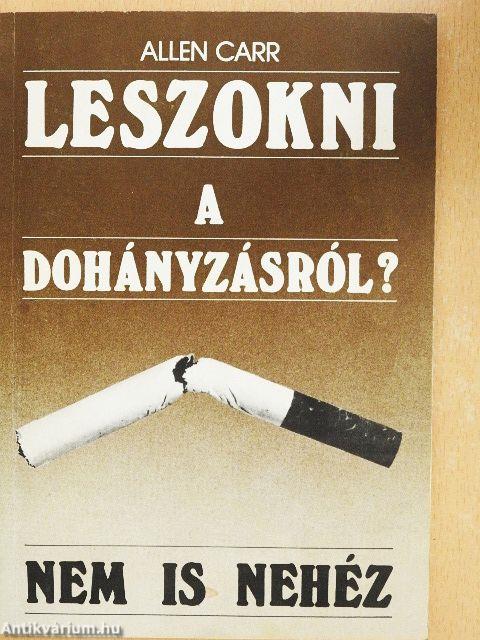 Leszokni a dohányzásról?