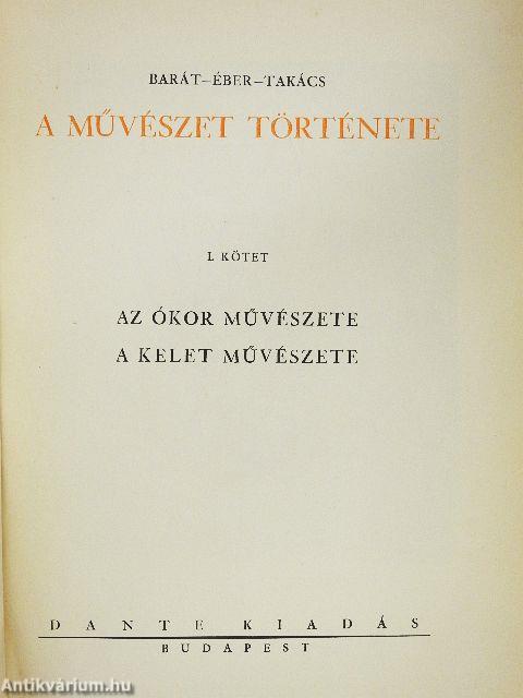 A művészet története I.