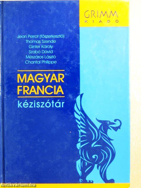 Magyar-francia kéziszótár