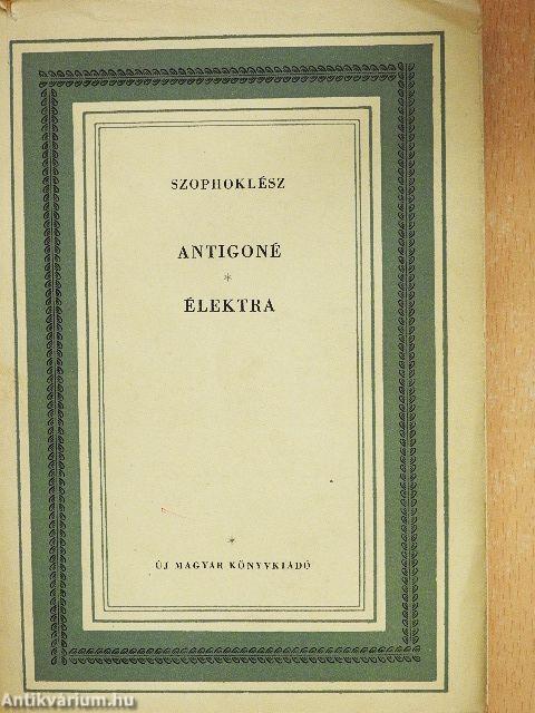Antigoné/Élektra