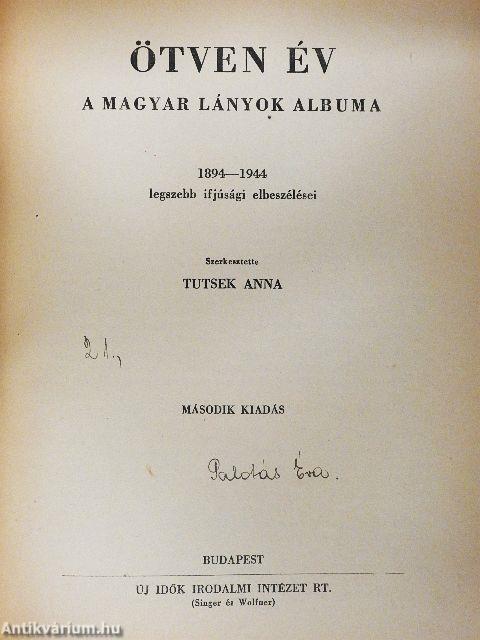 Ötven év legszebb ifjúsági elbeszélései