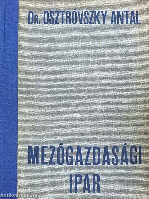Mezőgazdasági ipar