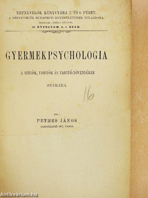 Gyermekpsychologia