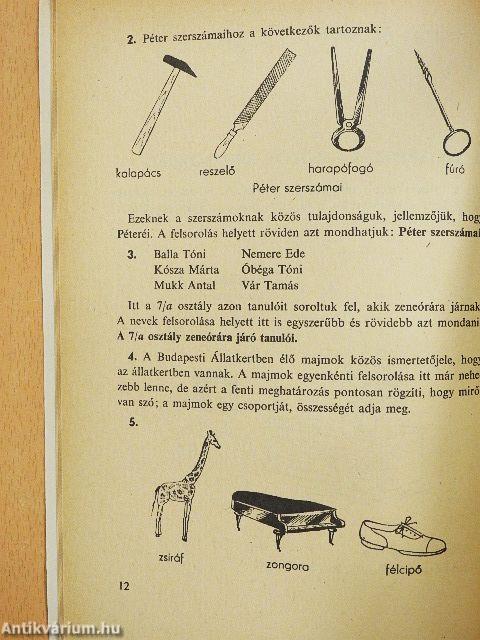 Halmazok, matematikai logika
