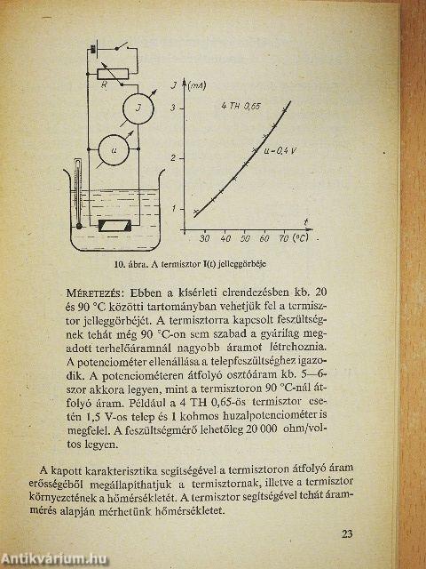 Kísérletek félvezetőkkel