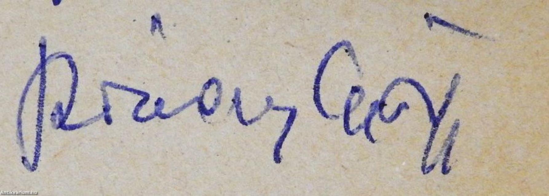 A nábob halála (dedikált példány)