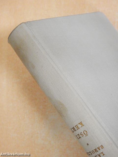 Őszi kert (dedikált példány)