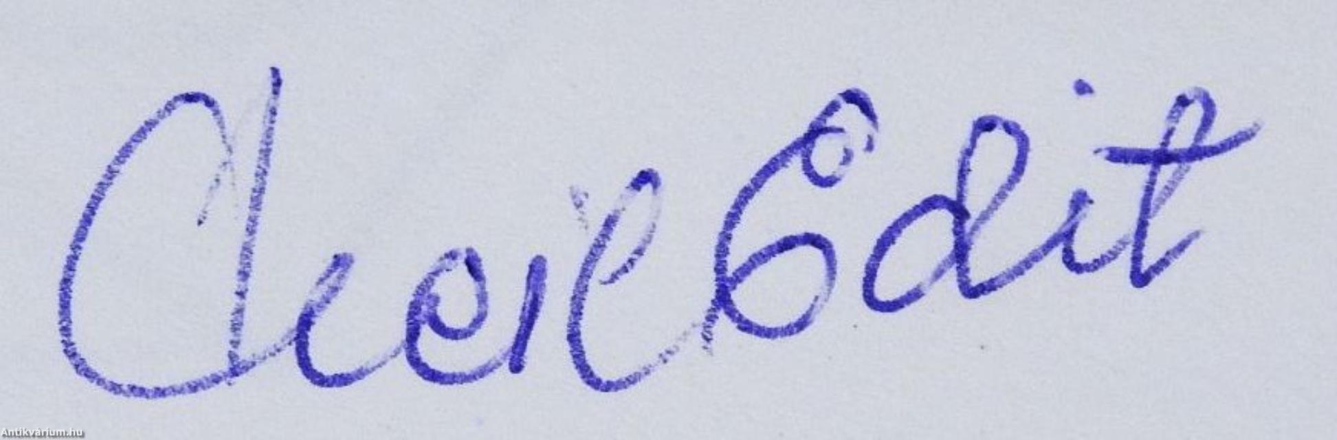 Múlt és jelen (dedikált és aláírt példány)