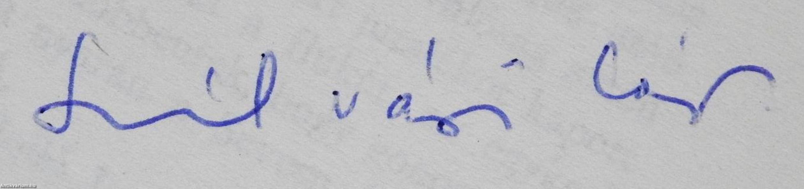 Egyszer-volt szerelem (dedikált példány)