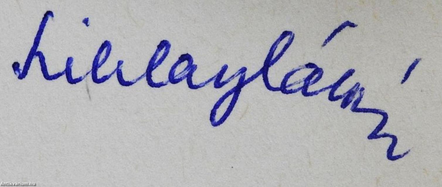 Visszhangok (dedikált példány)