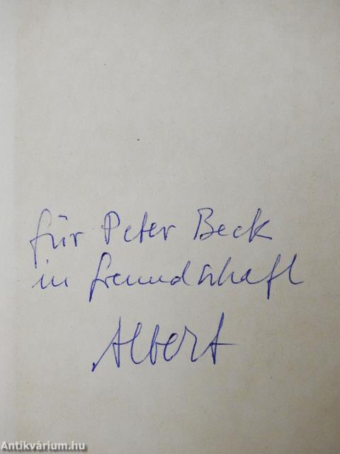 Johannes Gutenberg (dedikált példány)